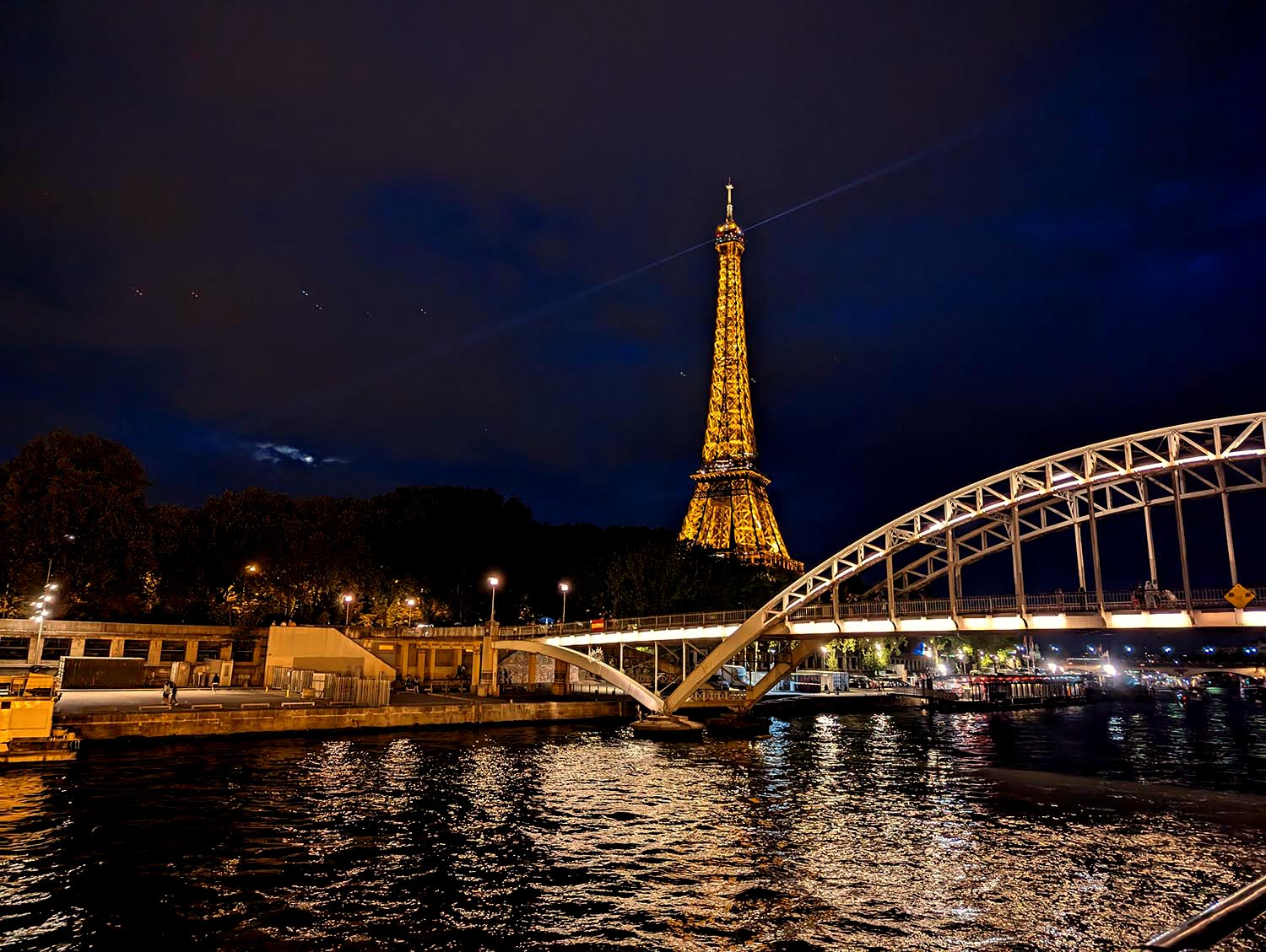 The Eiffel Tower at Night