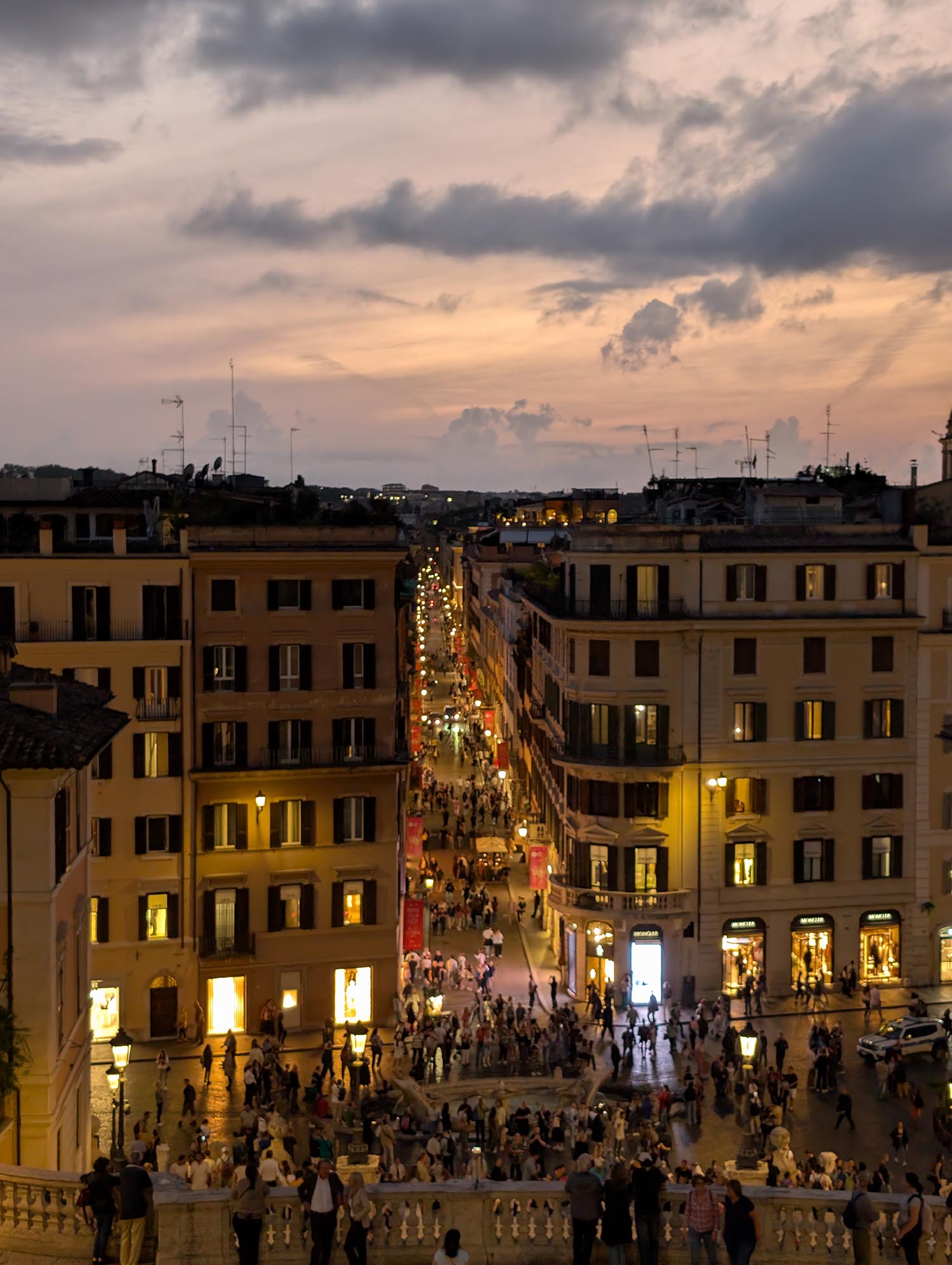 The Top of the Spanish Steps